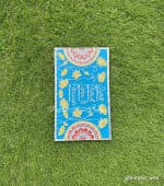 Pichwai Mandala Family Nameplate – Teal Blue 20×16 - view 1